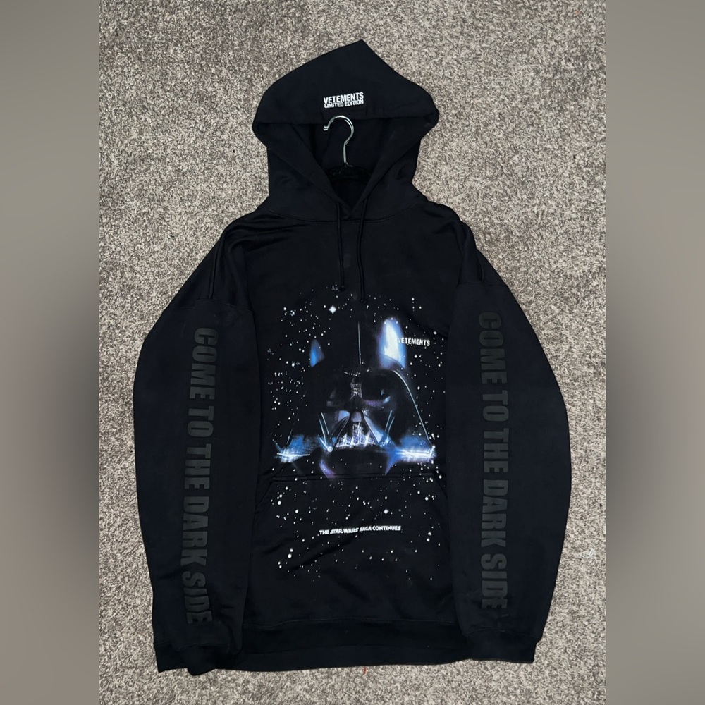 Vetements Star Wars Darth Vader Hoodie Limited Edition